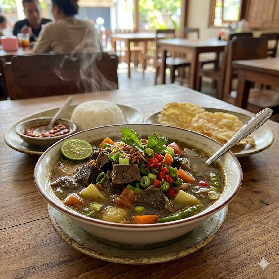 Foto Sop Paru kuah khas