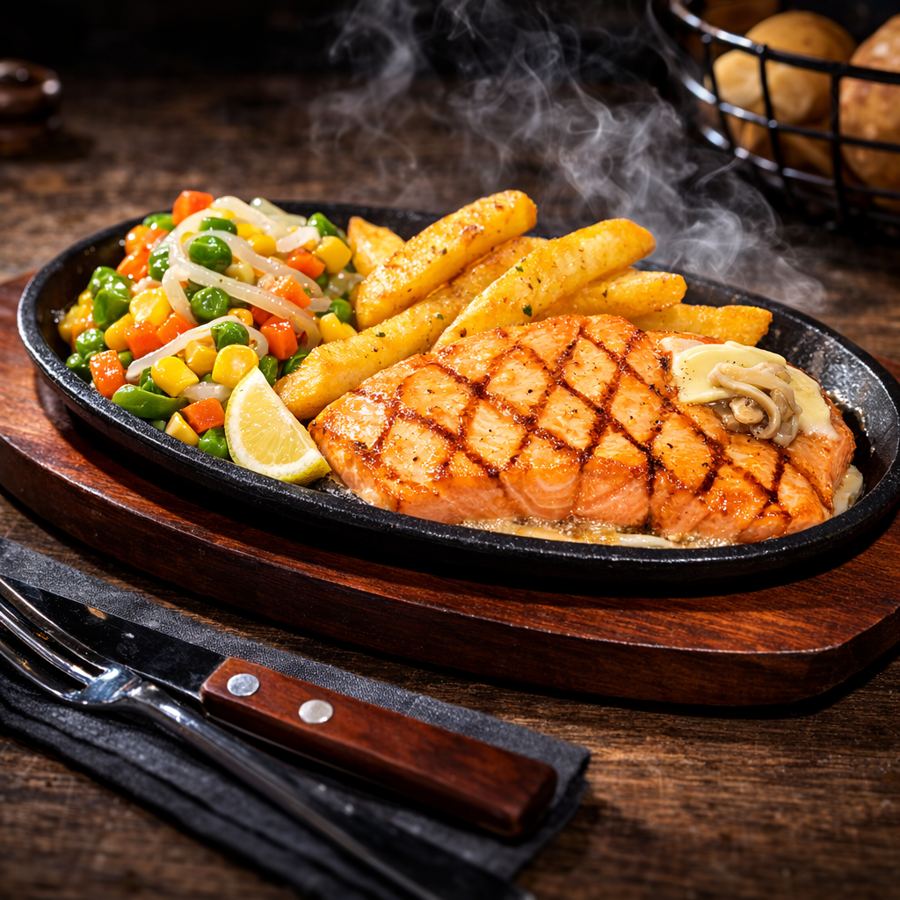 Foto Grilled Salmon 180 Gr Steak 21