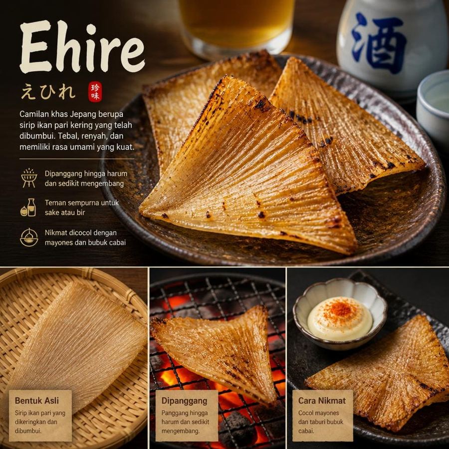Foto Ehire Sushi Hiro menu grilled ehire