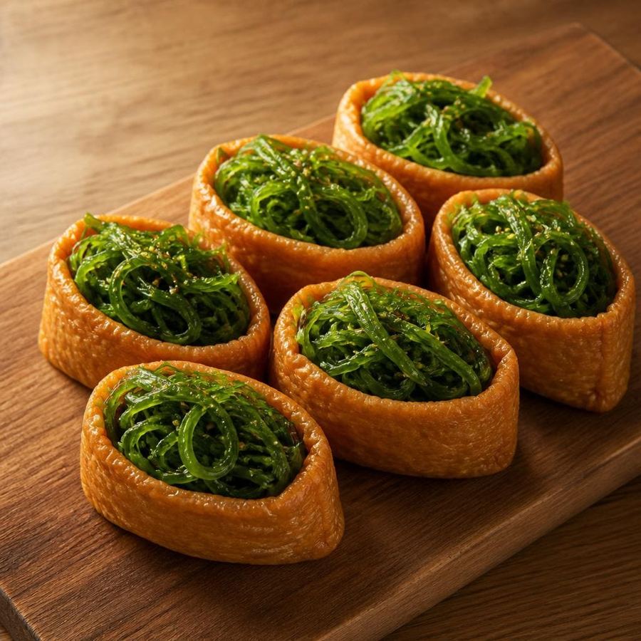 Foto Chuka Wakame Inari Sushi Hiro menu inari wakame