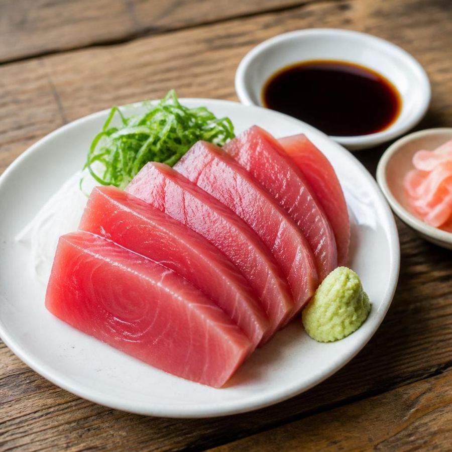 Foto Tuna Sashimi Sushi Hiro menu sashimi tuna segar