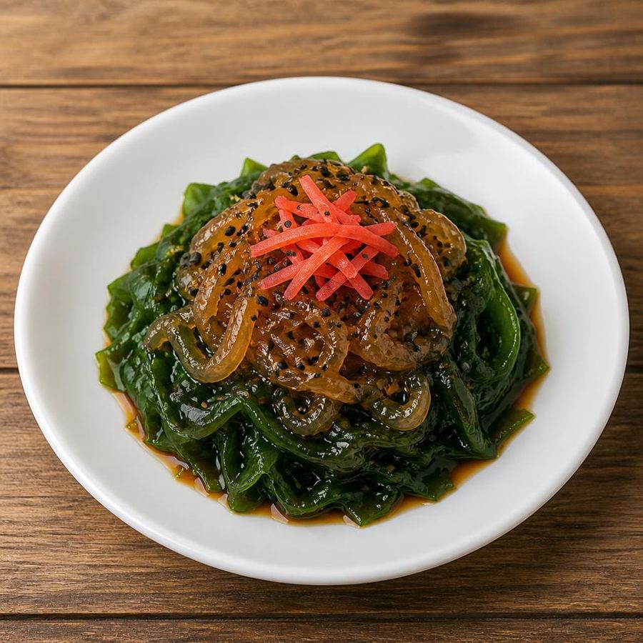 Foto Chuka Kurage Wakame Salad Sushi Hiro menu salad Jepang