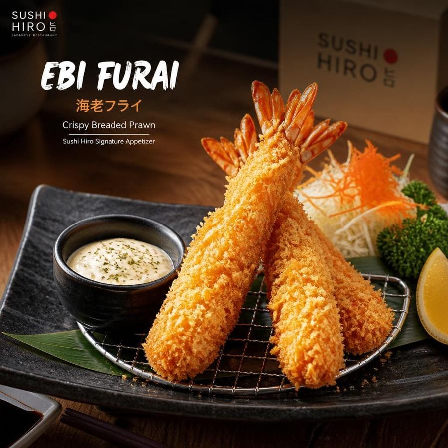 Foto Ebi Furai Sushi Hiro menu udang goreng Jepang