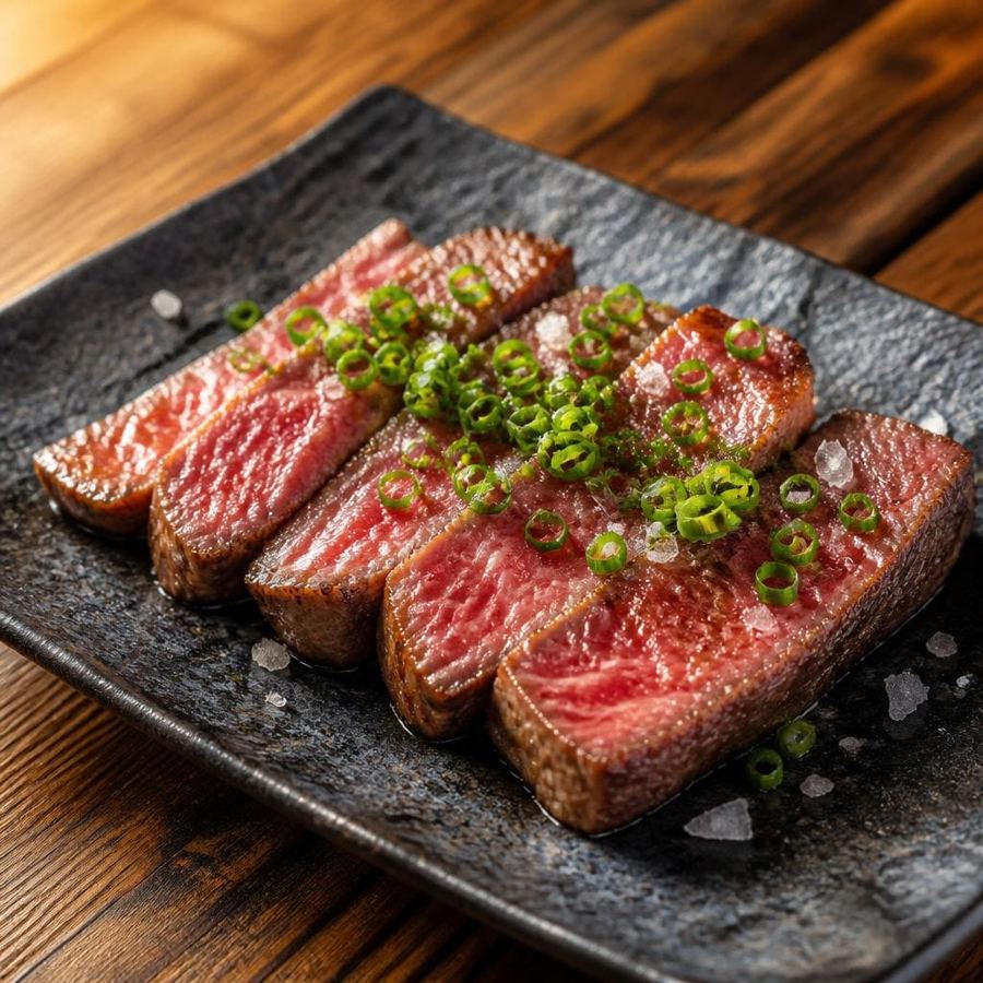 Foto Aburi Kagoshima Beef Sushi Hiro menu beef premium