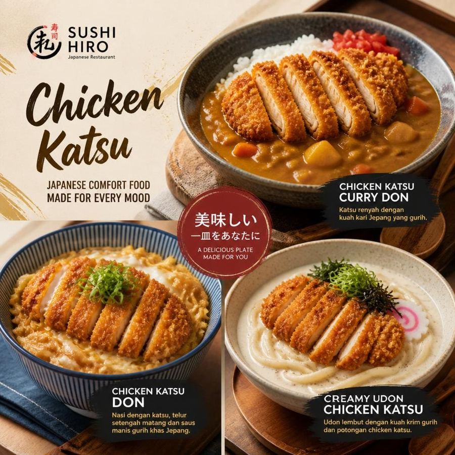 Foto Chicken Katsu Sushi Hiro menu chicken katsu