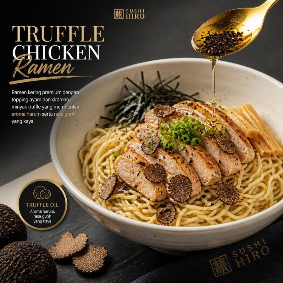 Foto Truffle Chicken Ramen Sushi Hiro