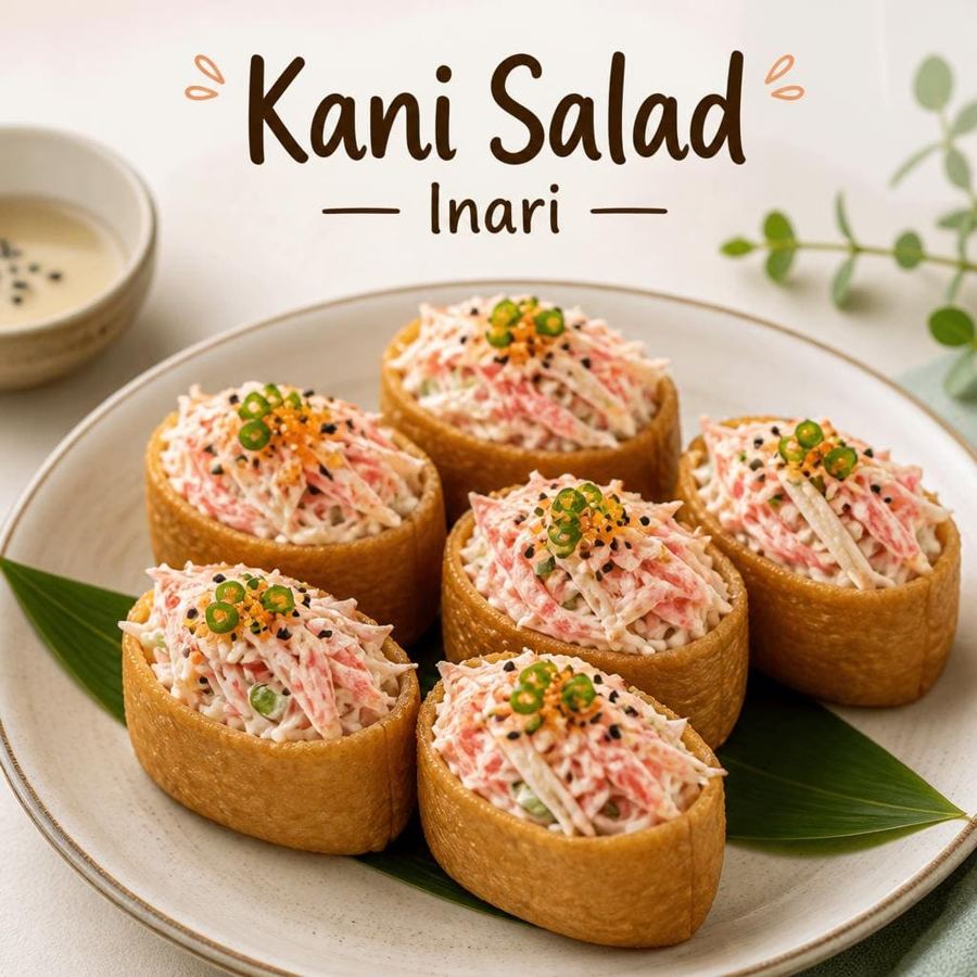 Foto Kani Salad Inari Sushi Hiro menu inari kani salad