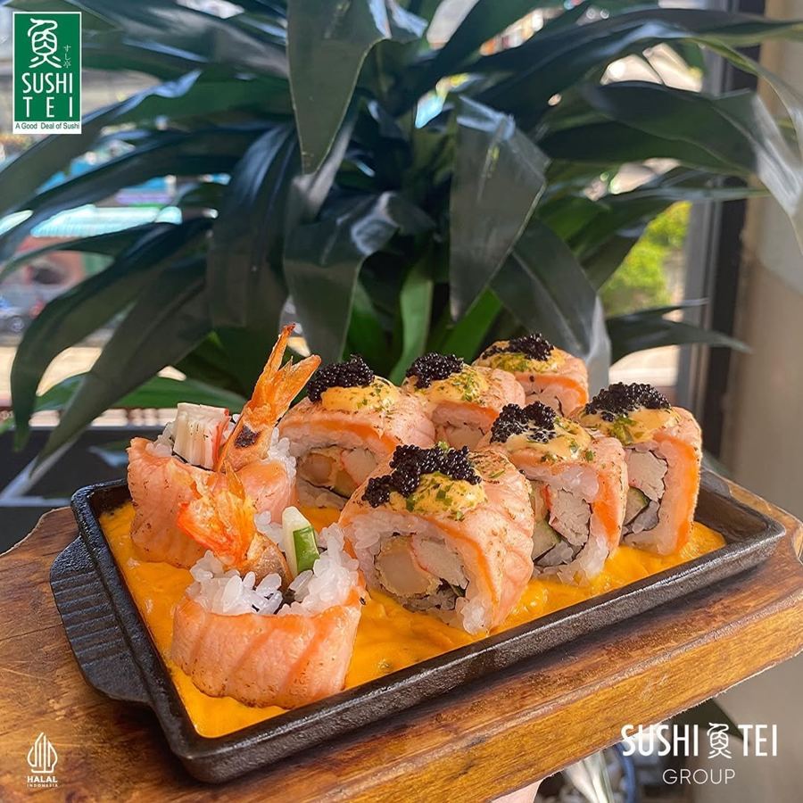Foto Salmon Melted Cheese Roll