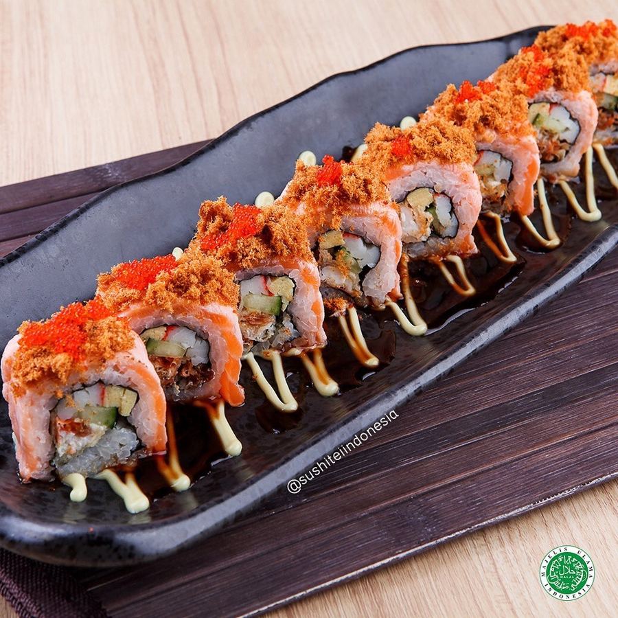 Foto Aburi Salmon Roll