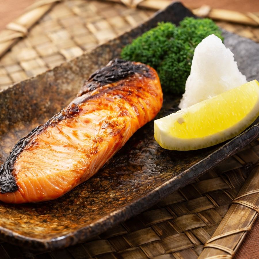 Foto Salmon Shioyaki