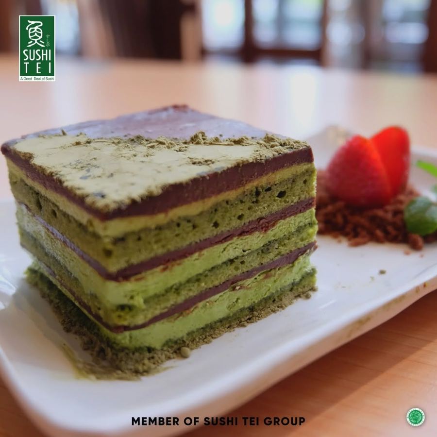 Foto Matcha Opera Cake