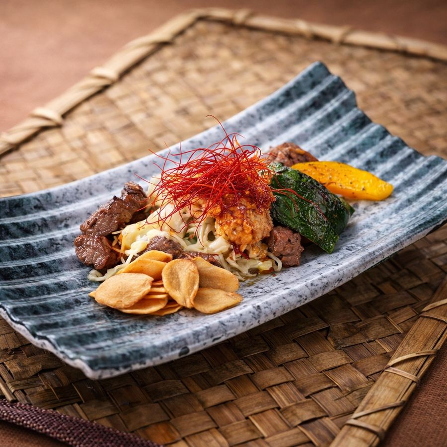 Foto Gekkikara Cheese Saikoro Steak