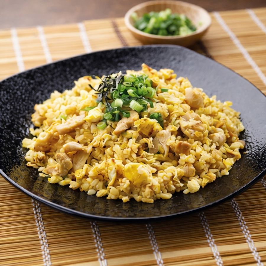 Foto Fried Garlic Rice with Chicken