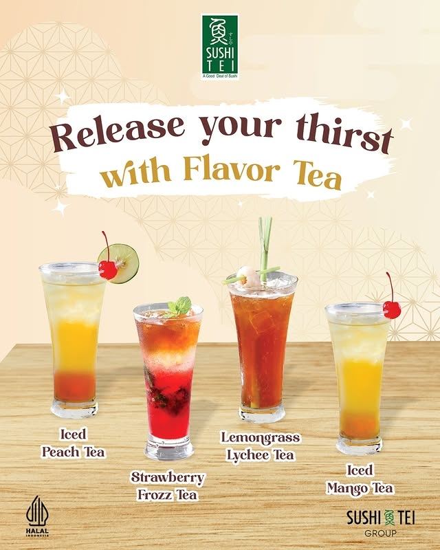 Foto Iced Peach Tea