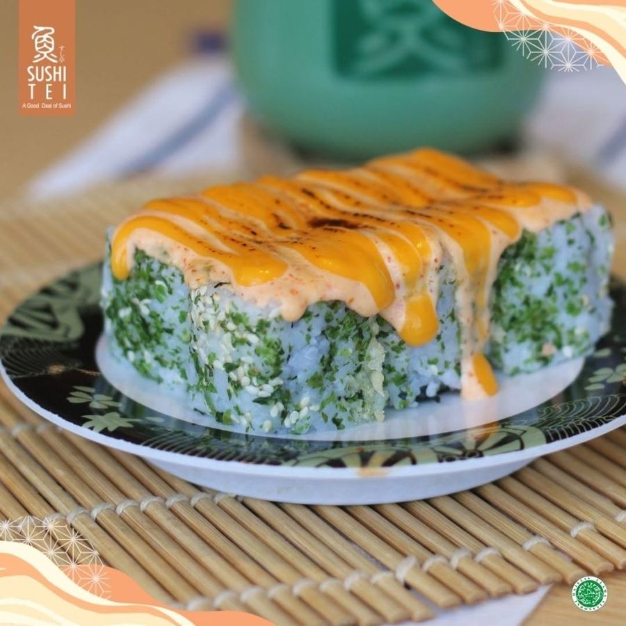 Foto Salmon Tanuki Roll