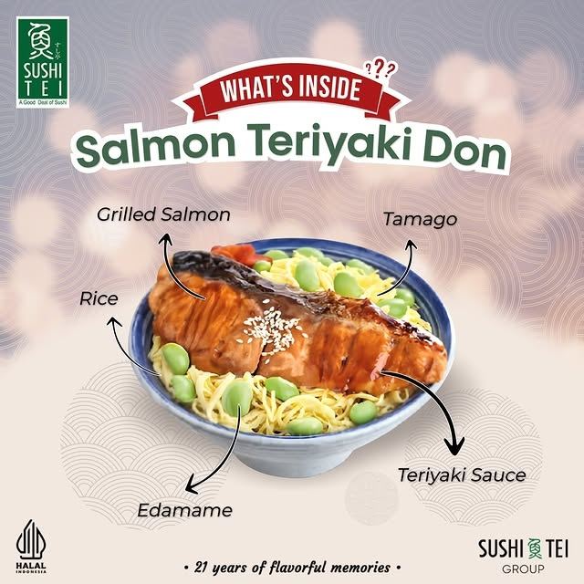 Foto Salmon Teriyaki Don