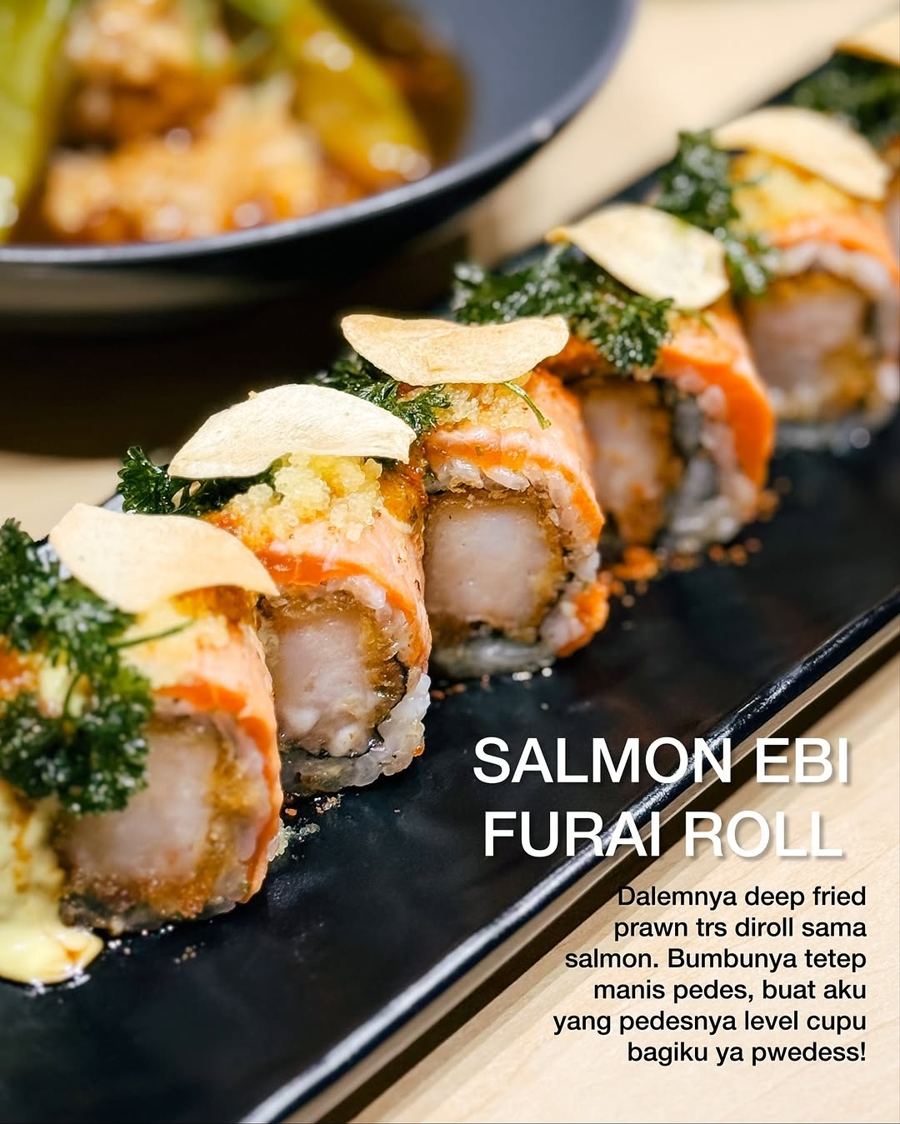 Foto Salmon Ebi Furai Roll