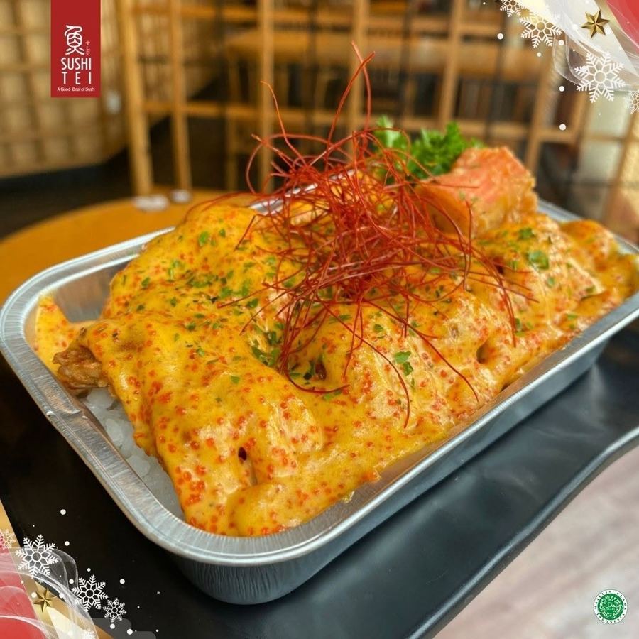 Foto Baked Salmon Mentai Rice