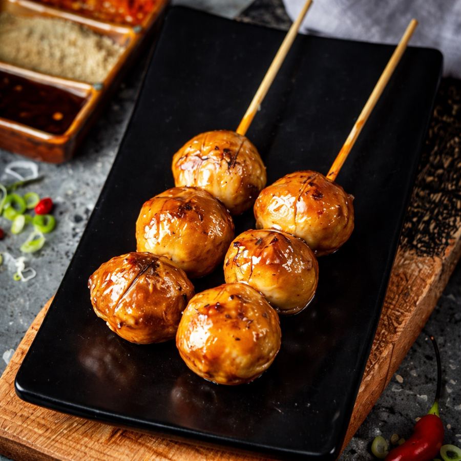 Foto Sate Taichan "Bakso Bakar Beef"