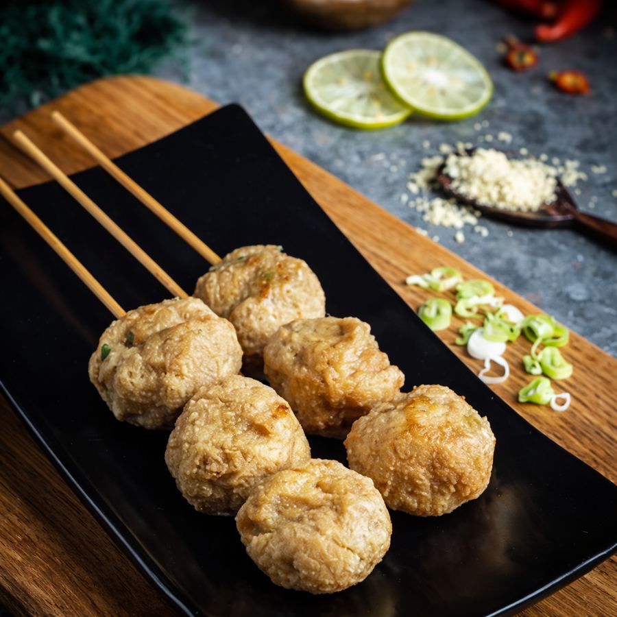 Foto Sate Taichan "Bakso Goreng Tuna"