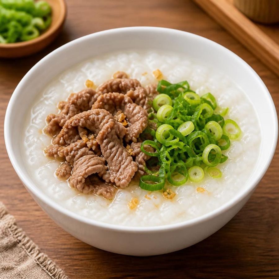 Foto Bubur 2 Topping Ta Wan