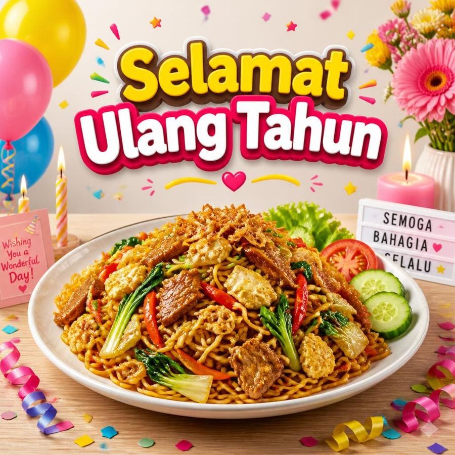 Foto Mie Goreng Spesial Ulang Tahun Ta Wan