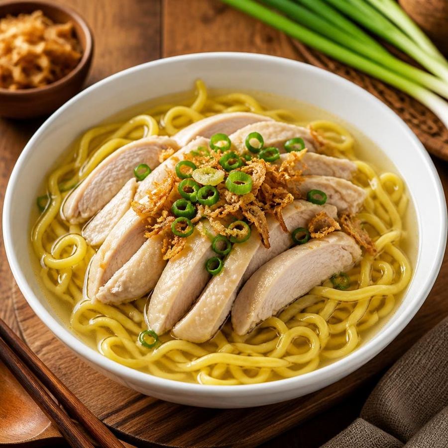 Foto Mie Hong Kong Ayam Rebus Ta Wan