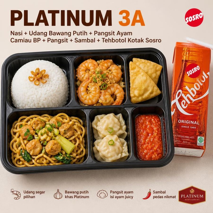 Foto Platinum 3A Teabotol Sosro Kotak Ta Wan