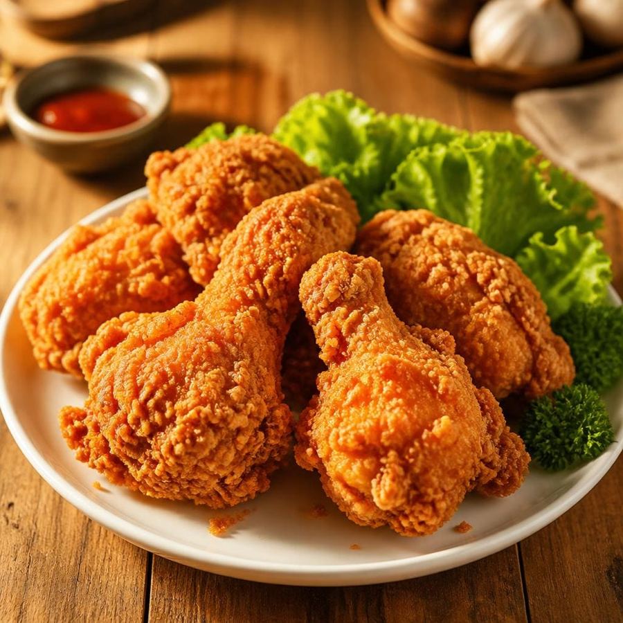 Foto Ayam Gandum Crispy Ta Wan