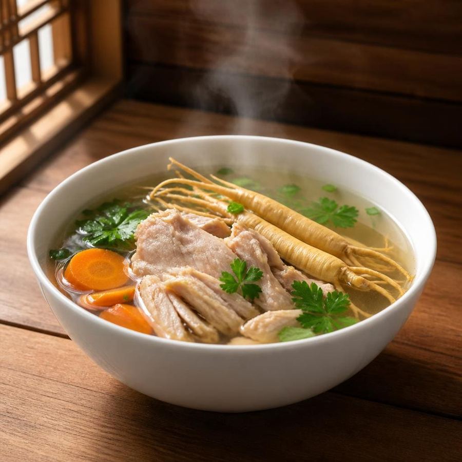 Foto Sup Ayam Gingseng Ta Wan