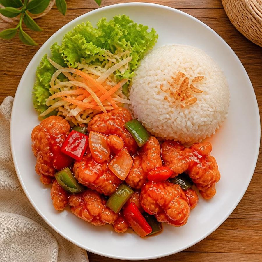 Foto Ayam Goreng Asam Manis Ta Wan