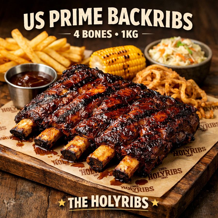 Foto US Prime Backribs 4 Bones 1kg