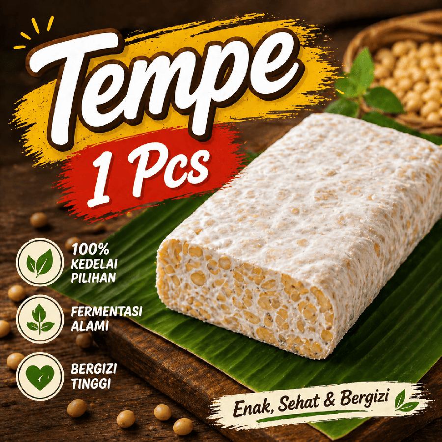 Foto Tempe 1 Pcs – Warmindo Abang Adek