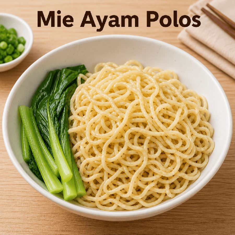 Foto Mie Ayam Polos – Warmindo Abang Adek