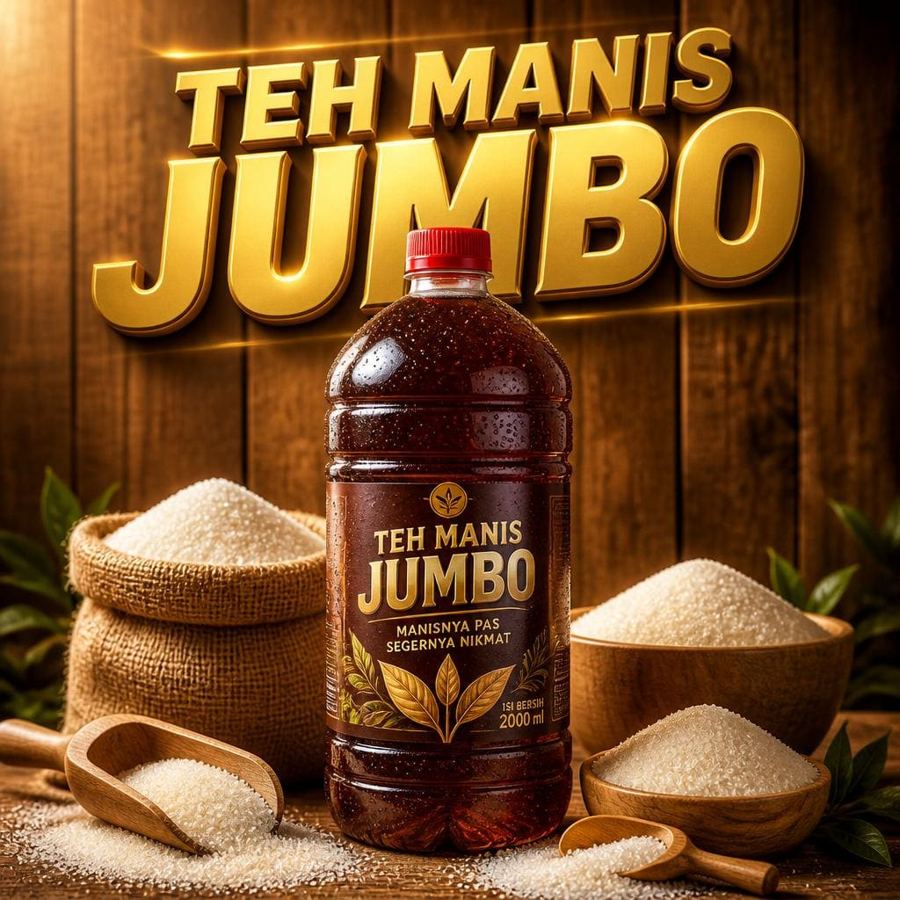 Foto Teh Manis Jumbo khas Waroeng Steak & Shake