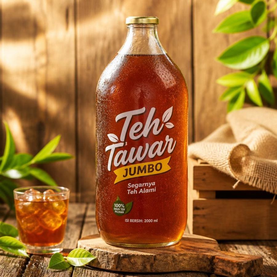 Foto Teh Tawar Jumbo khas Waroeng Steak & Shake