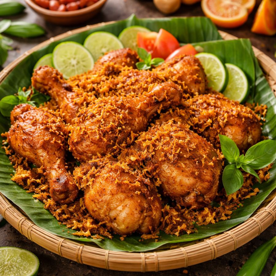 Foto Ayam Srundeng Warteg Gang Mangga