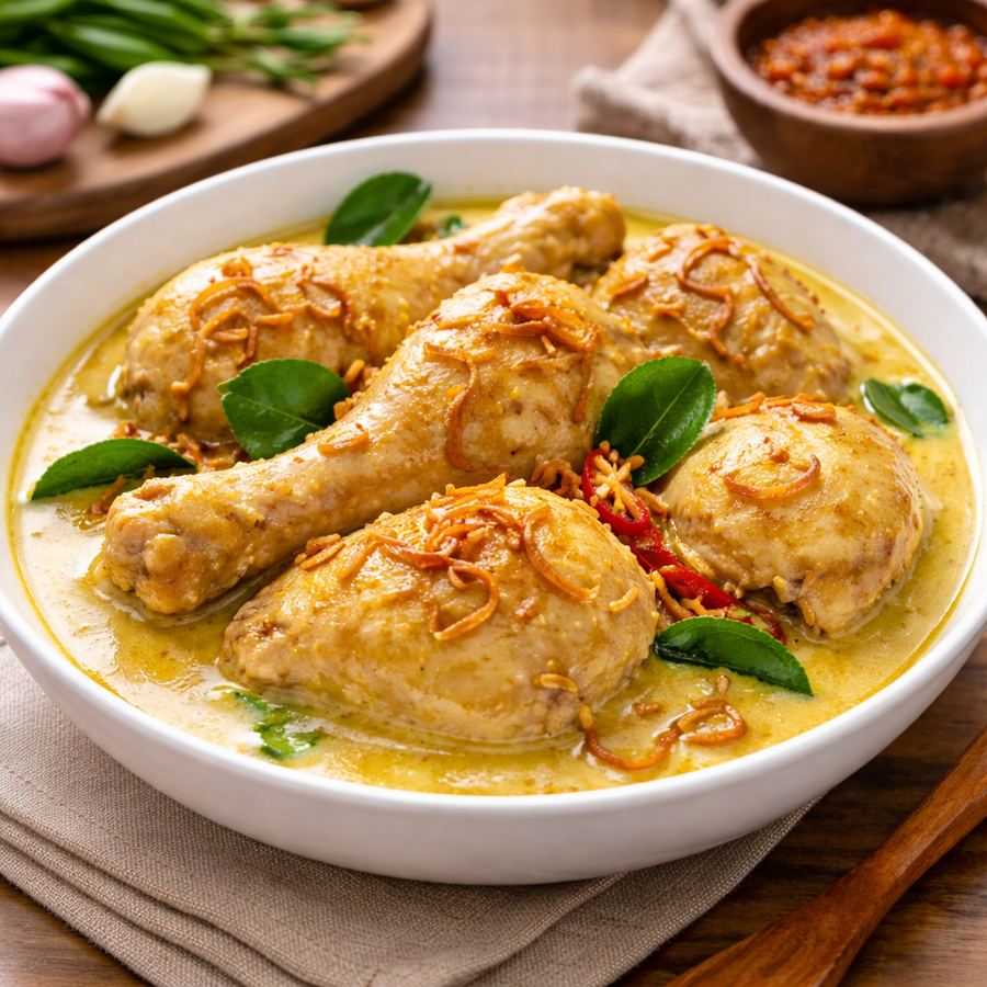 Foto Ayam Opor Warteg Gang Mangga