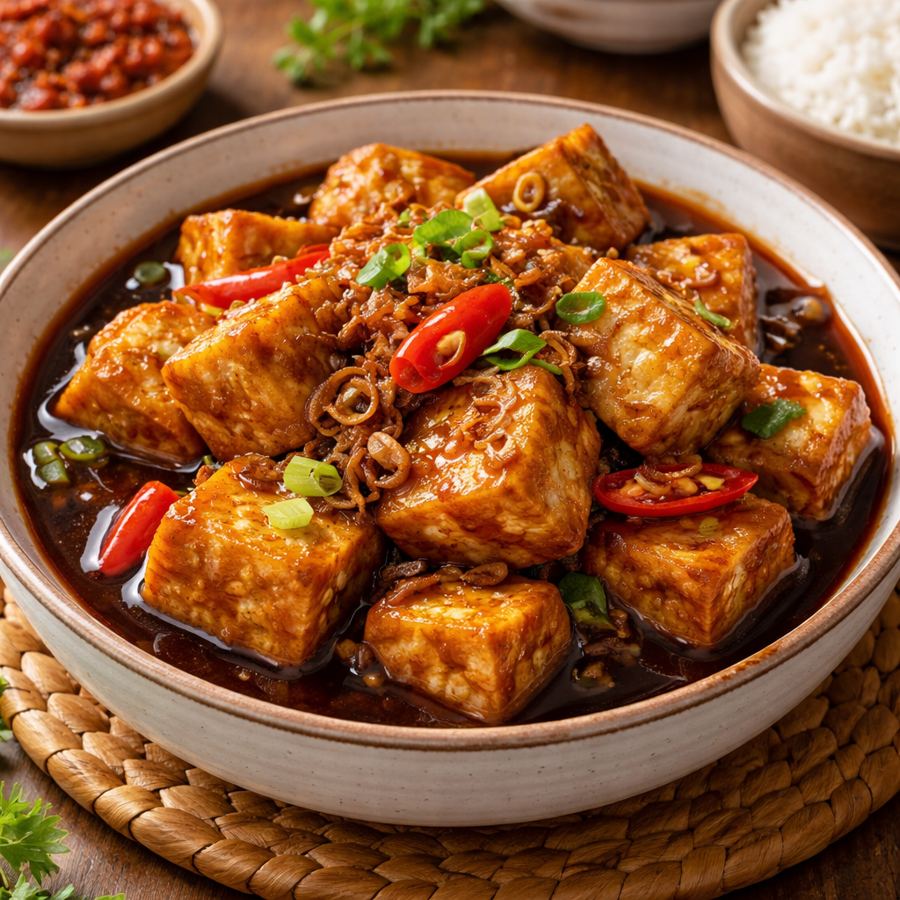 Foto Tahu Semur Warteg Gang Mangga