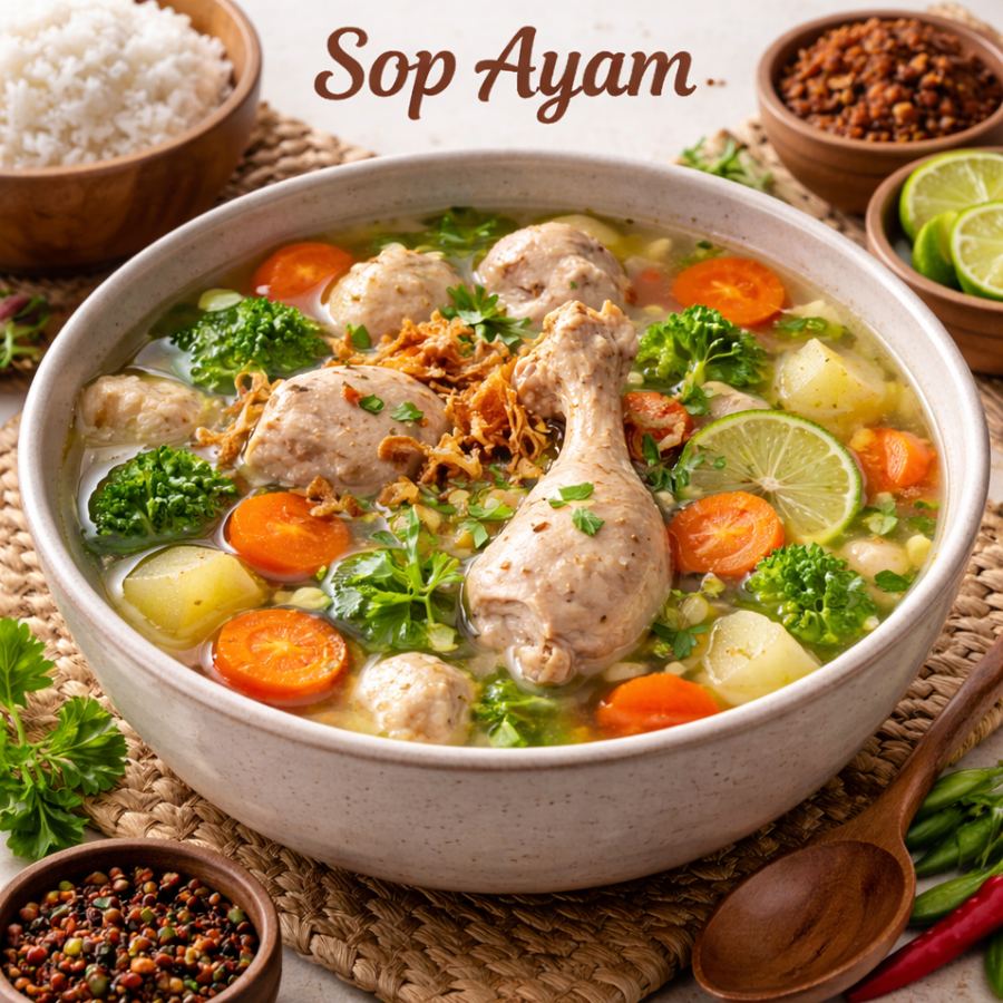 Foto Sop Ayam Warteg Gang Mangga