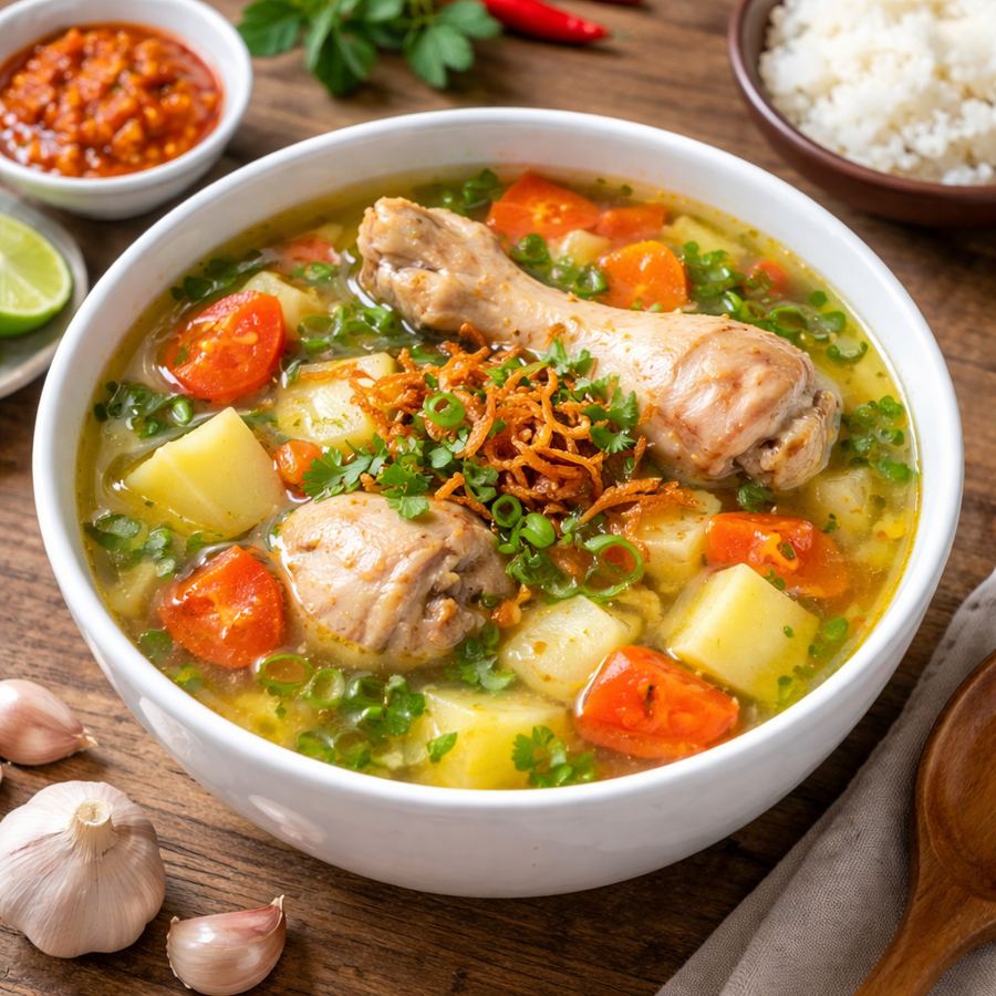 Foto Sop Warteg Gang Mangga