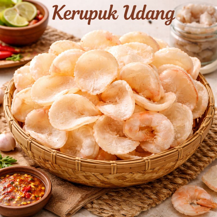 Foto Kerupuk Udang Warteg Gang Mangga