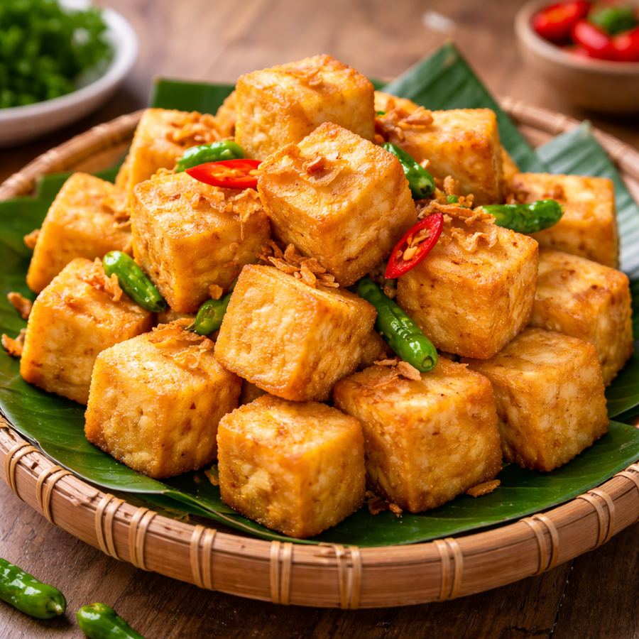 Foto Tahu Goreng Warteg Gang Mangga