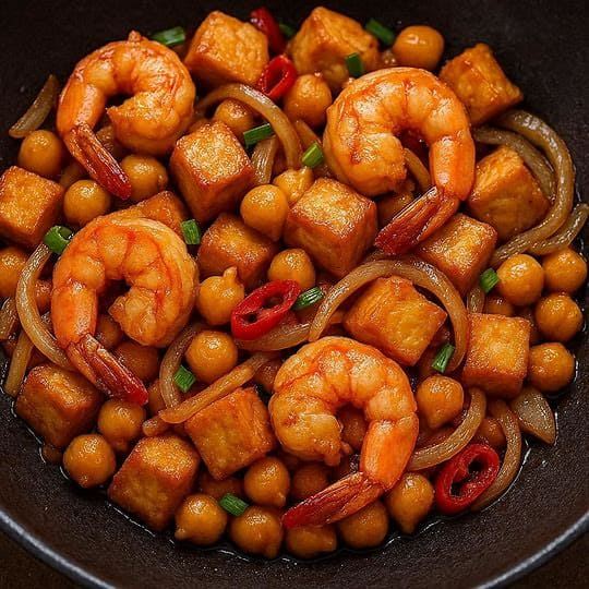 Foto Udang Buncis Tahu