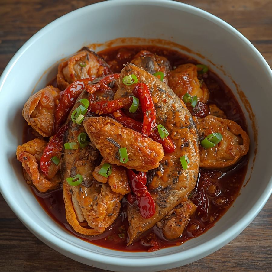 Foto Ikan Cue Tongkol Balado