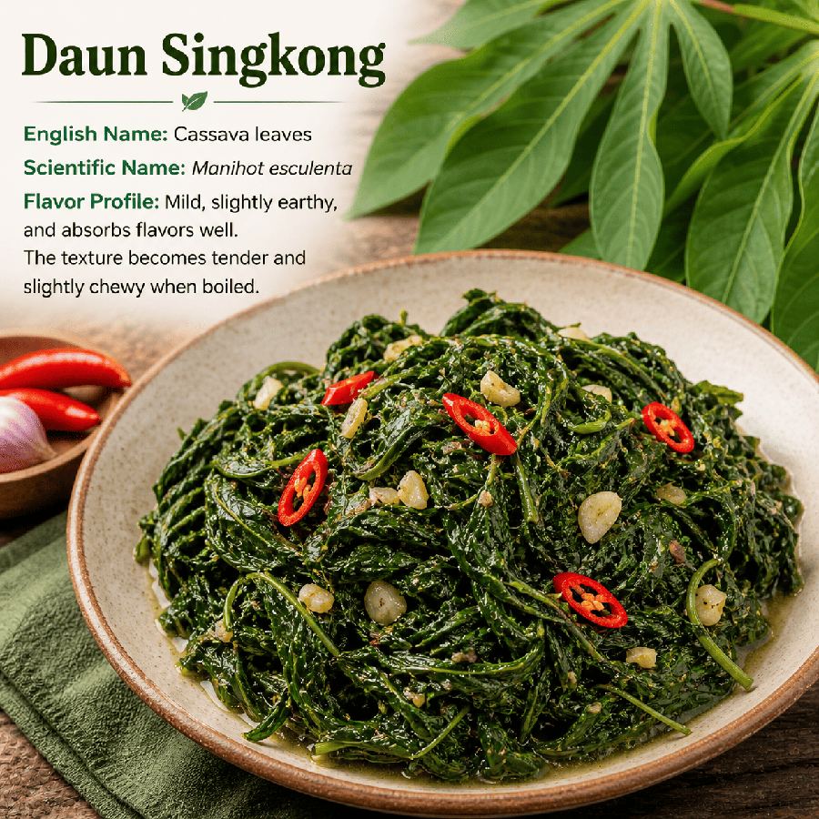 Foto Daun Singkong