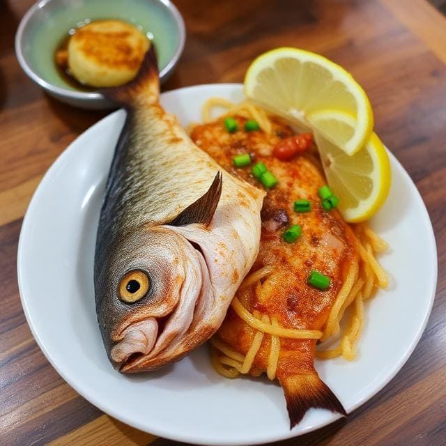 Foto Ikan Cue Tongkol Goreng