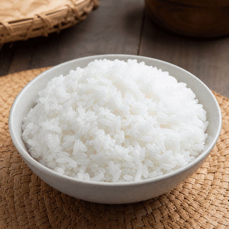 Foto Nasi Putih di Warteg Warmo Tebet