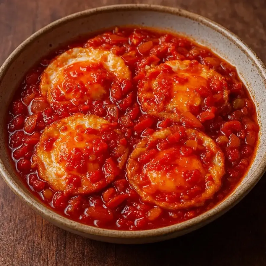 Foto Telor Clepok Balado di Warteg Warmo Tebet