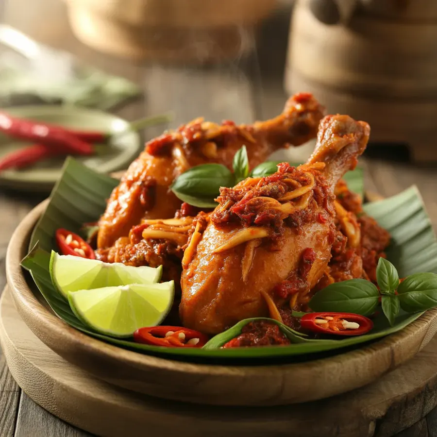 Foto Ayam Rica Rica di Warteg Warmo Tebet
